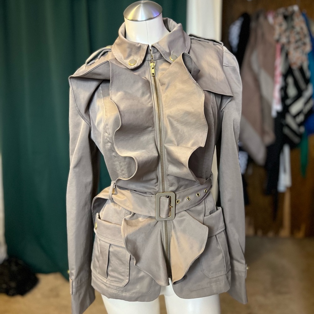 Elevenses Utility Jacket in Taupe